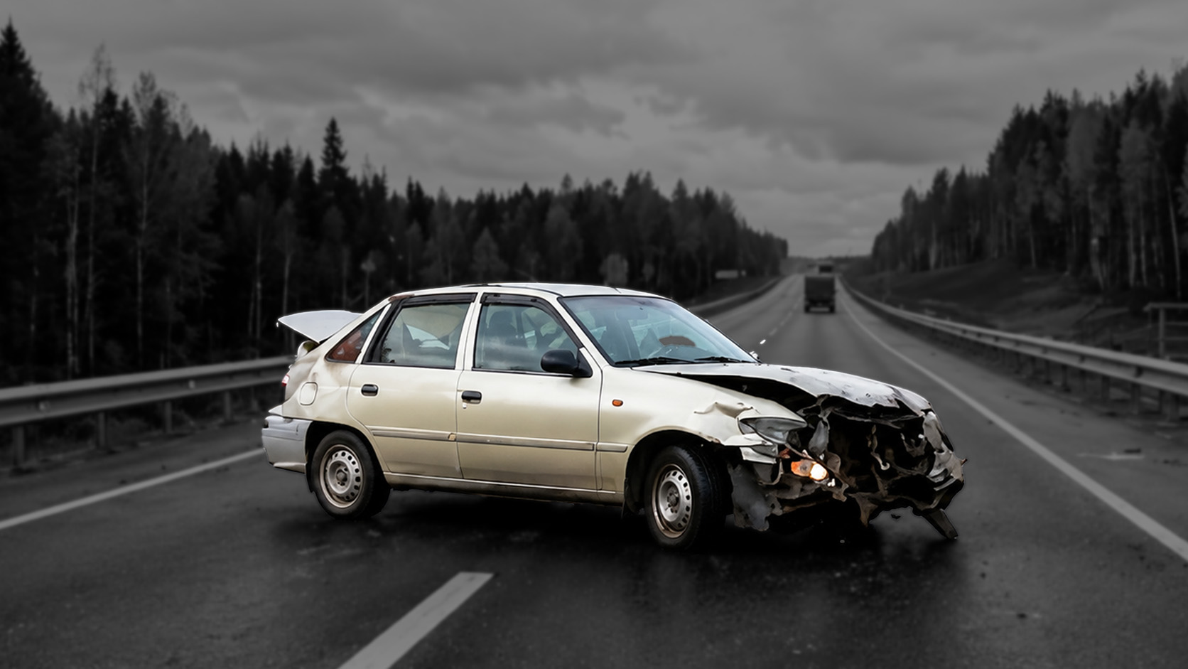 Crash caught on camera