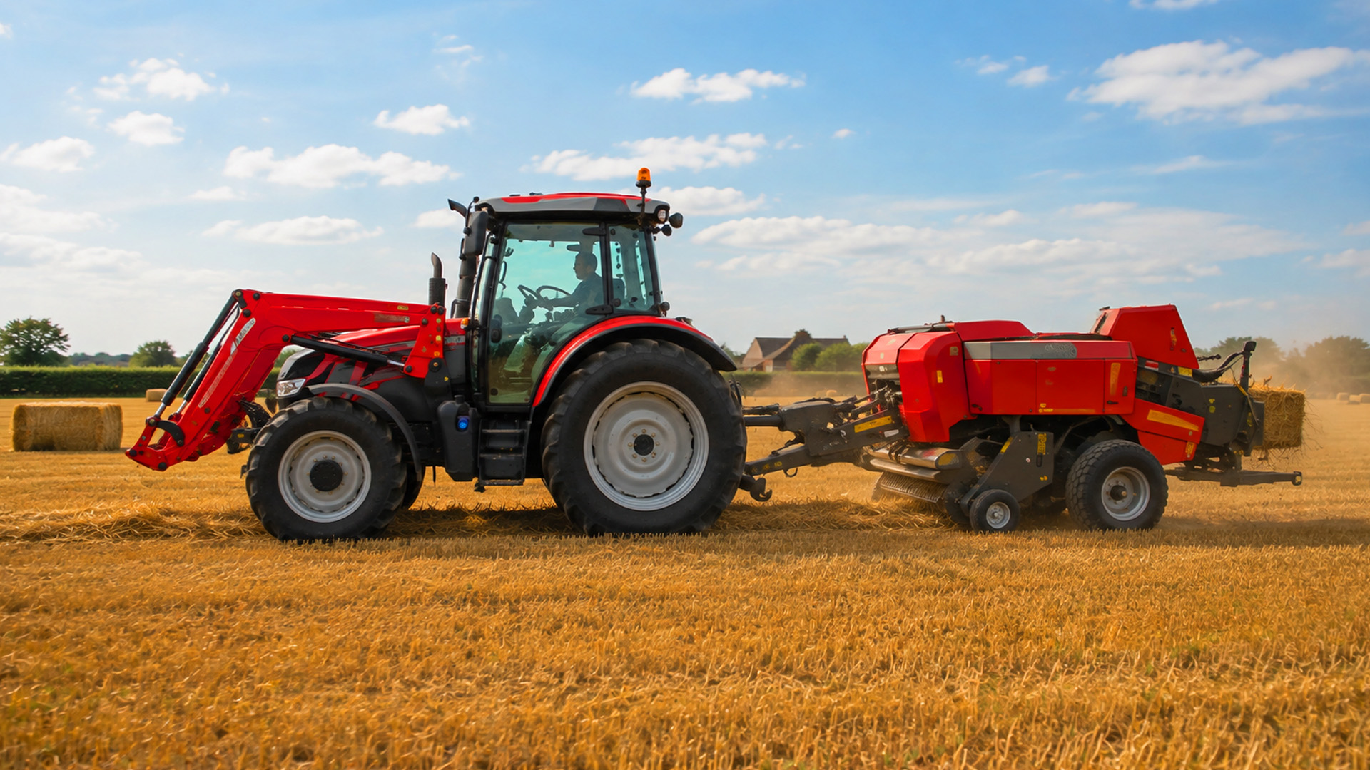 Izzy Hammond learns farming in a £125,000 tractor with Clarkson's Farm star