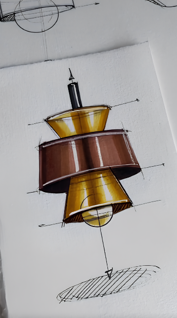 Start drawing with simple lines and creative ideas
