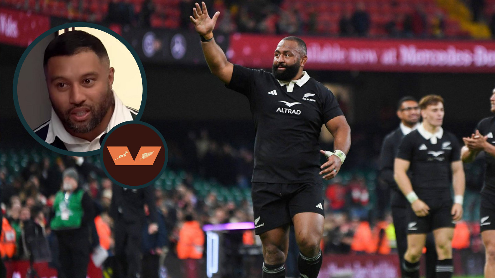Lima Sopoaga praises All Blacks star for 'big balls' display in Springboks triumph