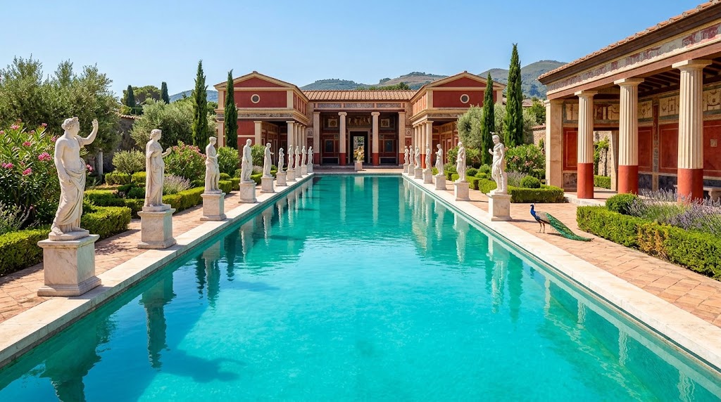 Villa of Poppaea - The best-preserved Roman mansion buried by Vesuvius