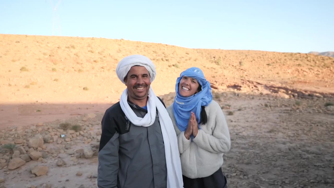 They followed a local off-road in Morocco - seconds later, their van ...