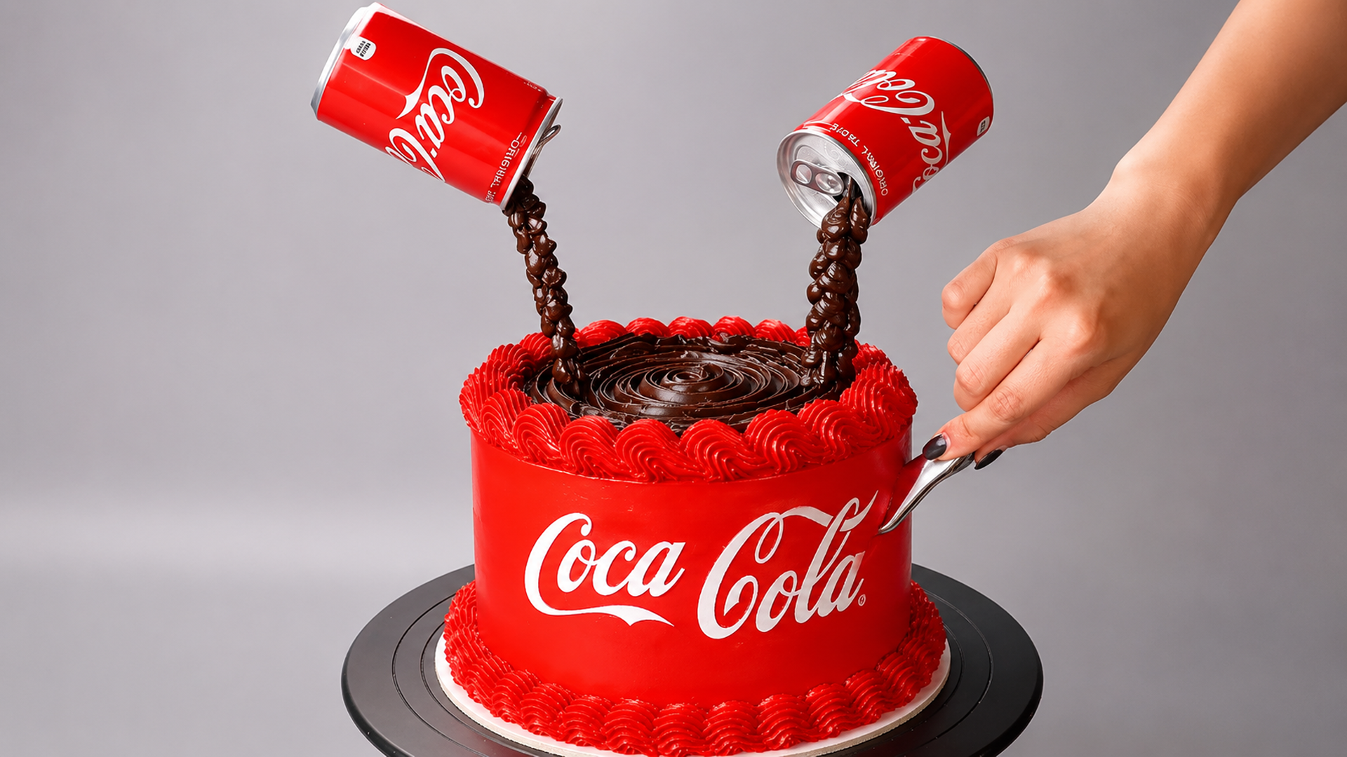 Stunning Melted Chocolate Designs For Elegant Celebration Cakes