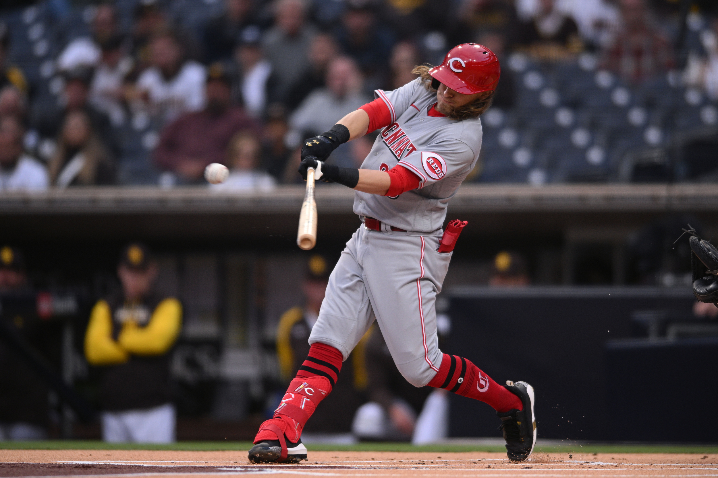 Reds place Eugenio Suárez, TJ Friedl on waivers