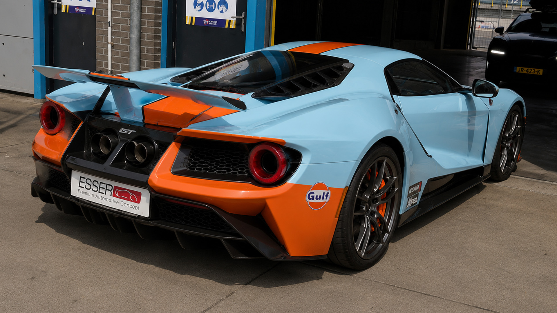 Ford GT Gulf livery highlights its racing character
