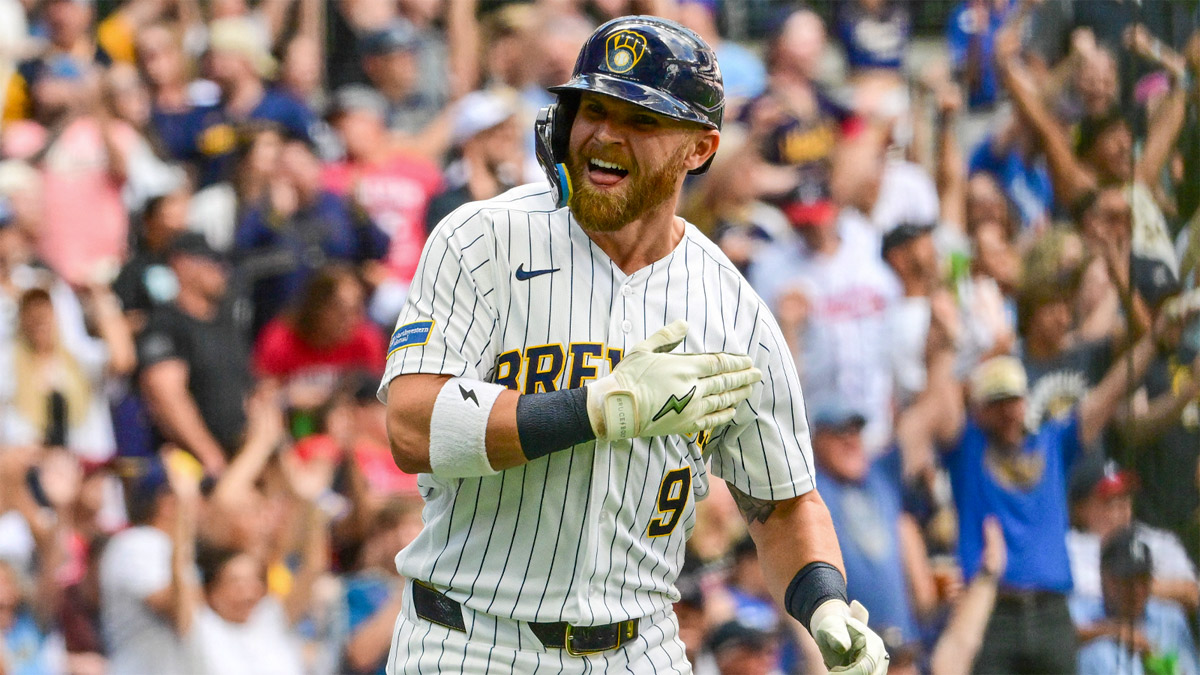 Brewers’ Jake Bauers reveals pregame spark that set the tone in Game 3 ...