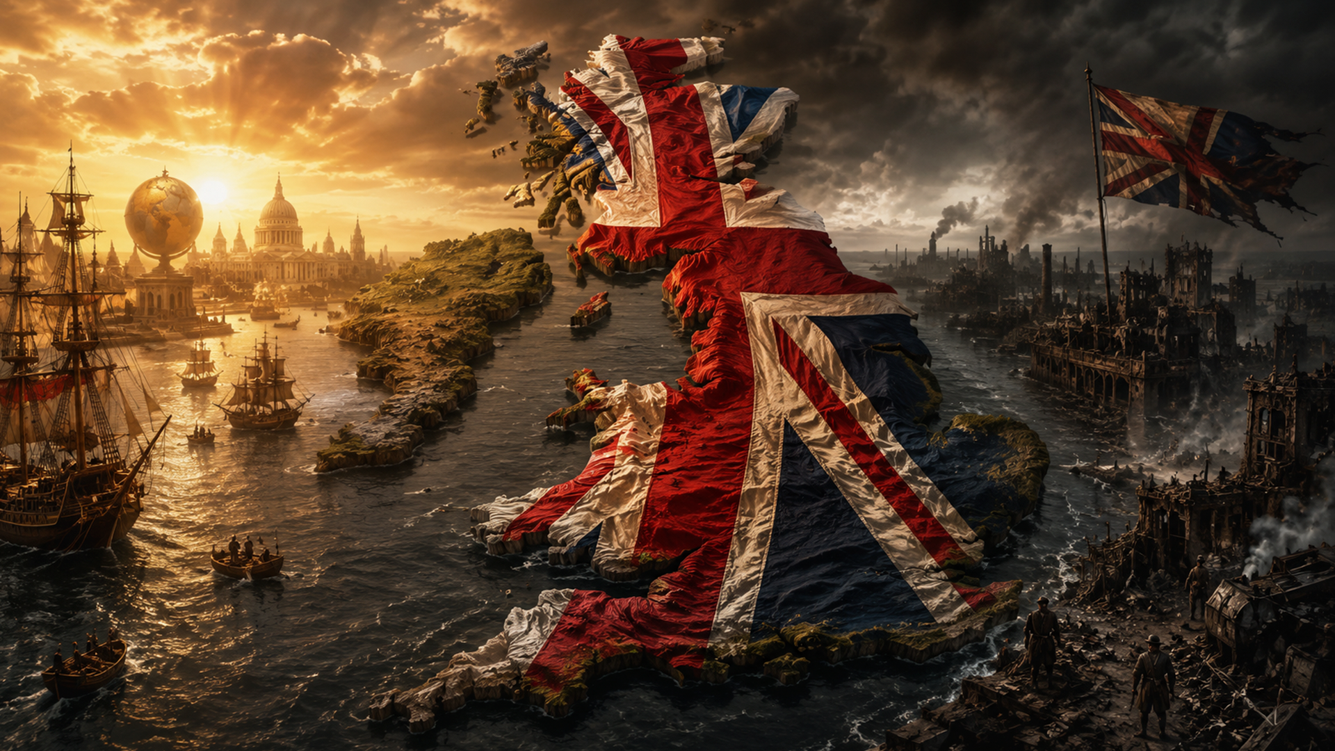 Rise and fall of the British Empire