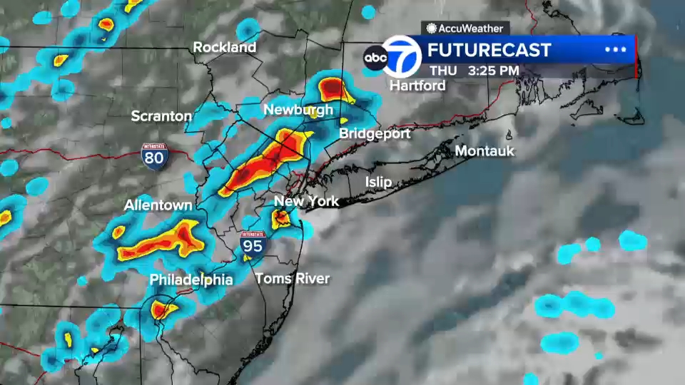 Travel advisory issued for NYC as storms bring flood threat