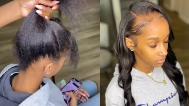 The braiding pattern that changes every sew in