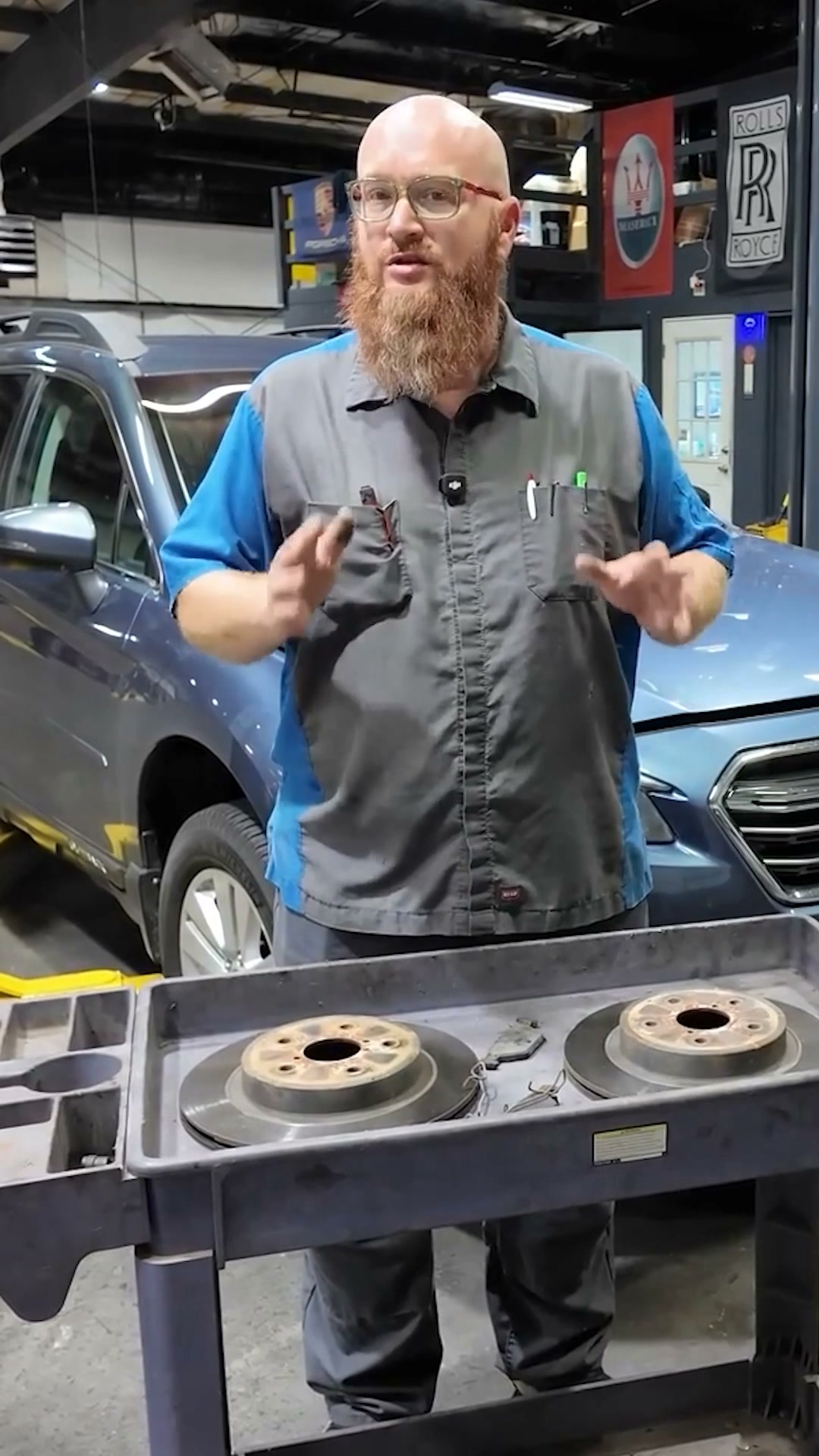Brake warning sound: What it means