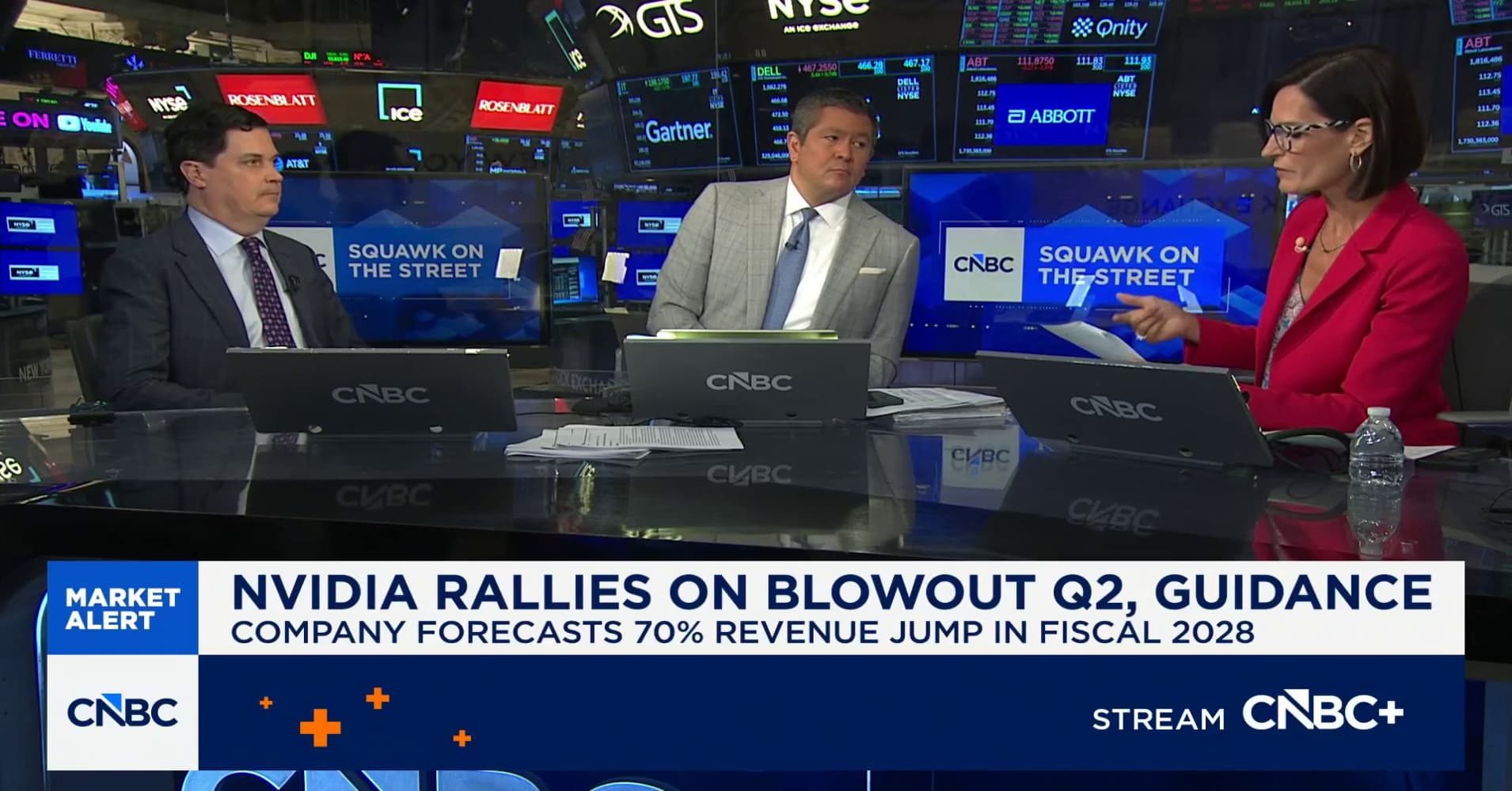 Goldman Sachs analyst Jim Schneider on Nvidia forecasting 70% revenue ...