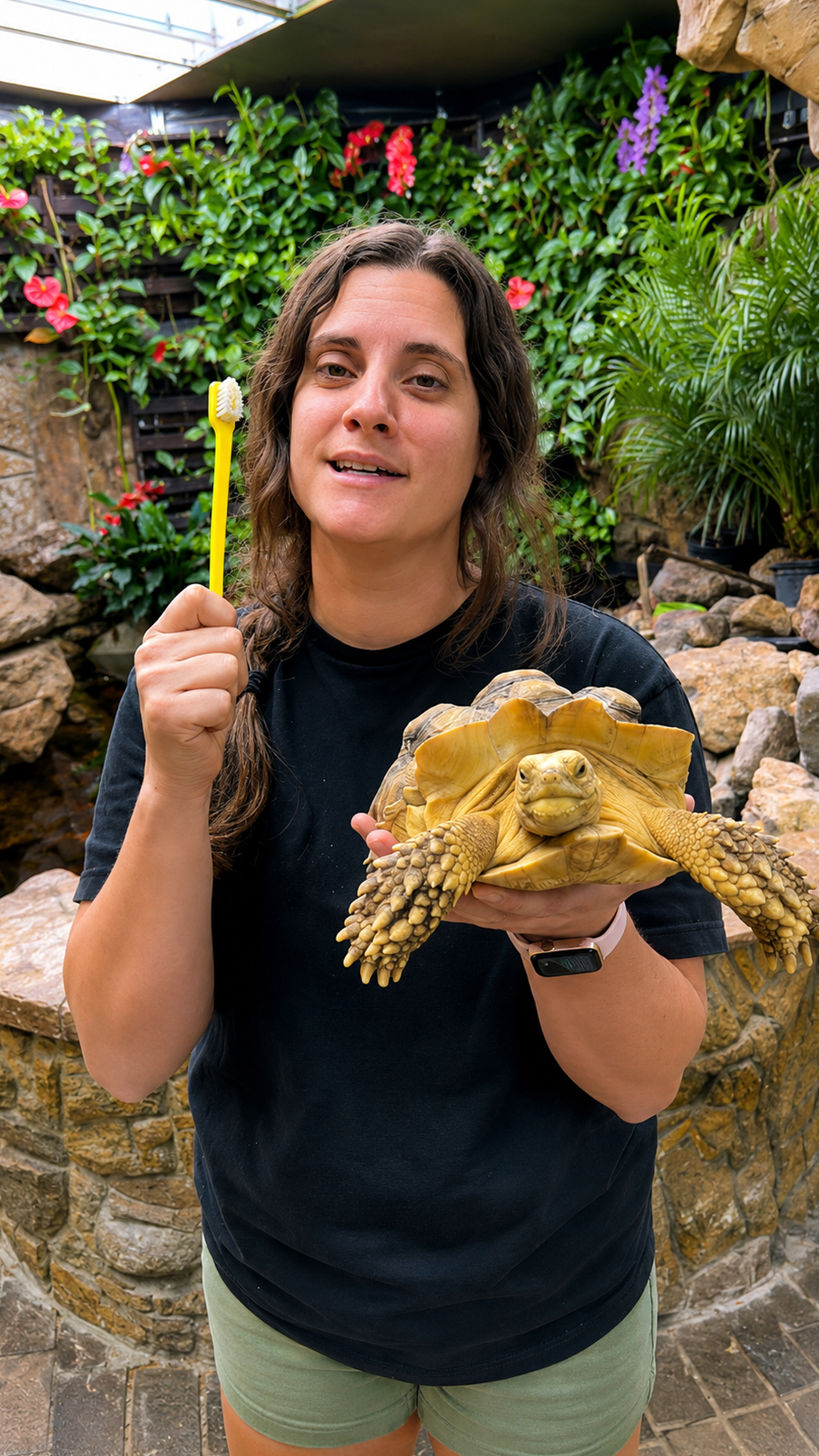 Why tortoise shells grow bumps and how experts clean them with scrubbing