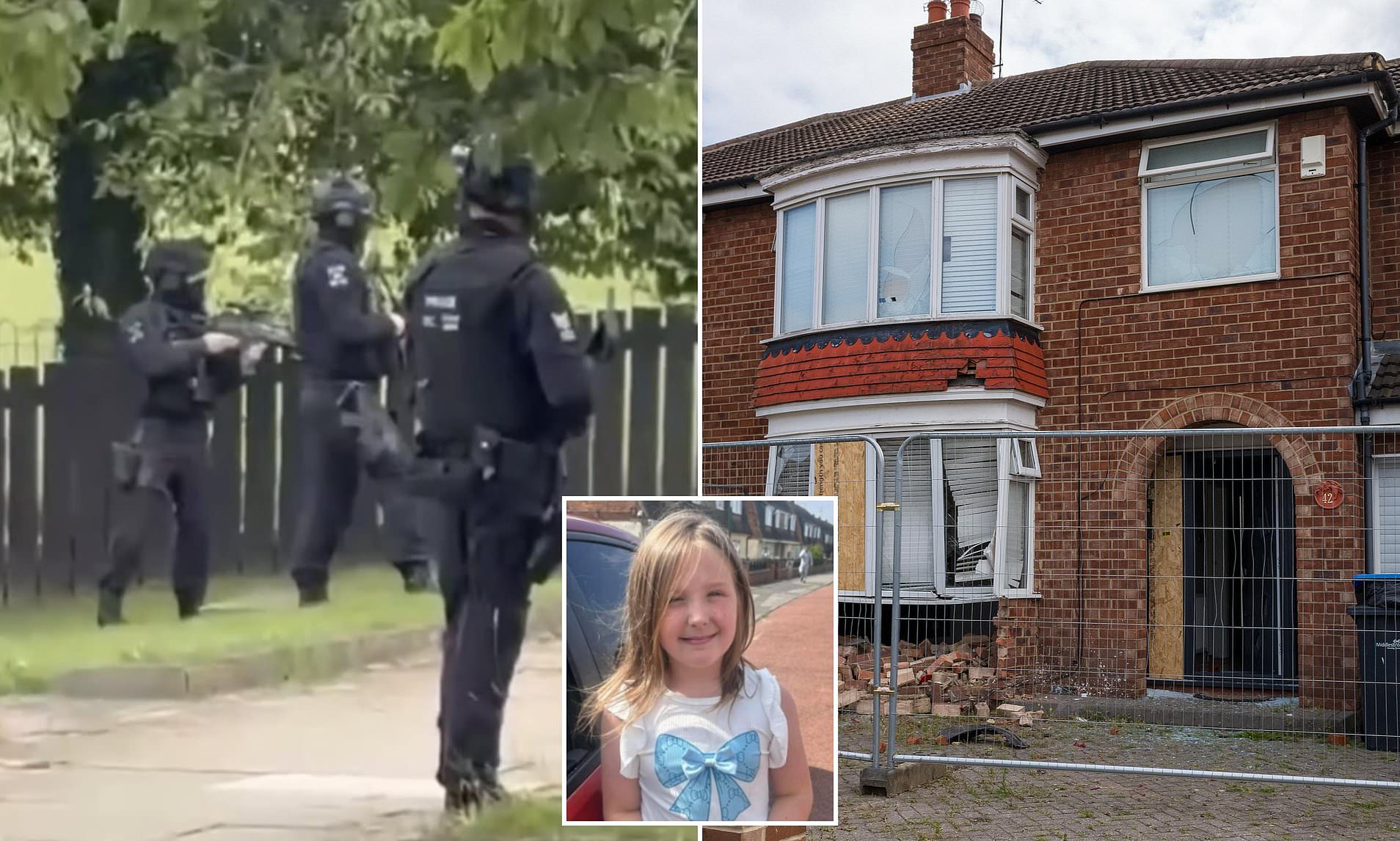 Hundreds of extra police are drafted in to Middlesbrough as town teeters on the brink of gang war