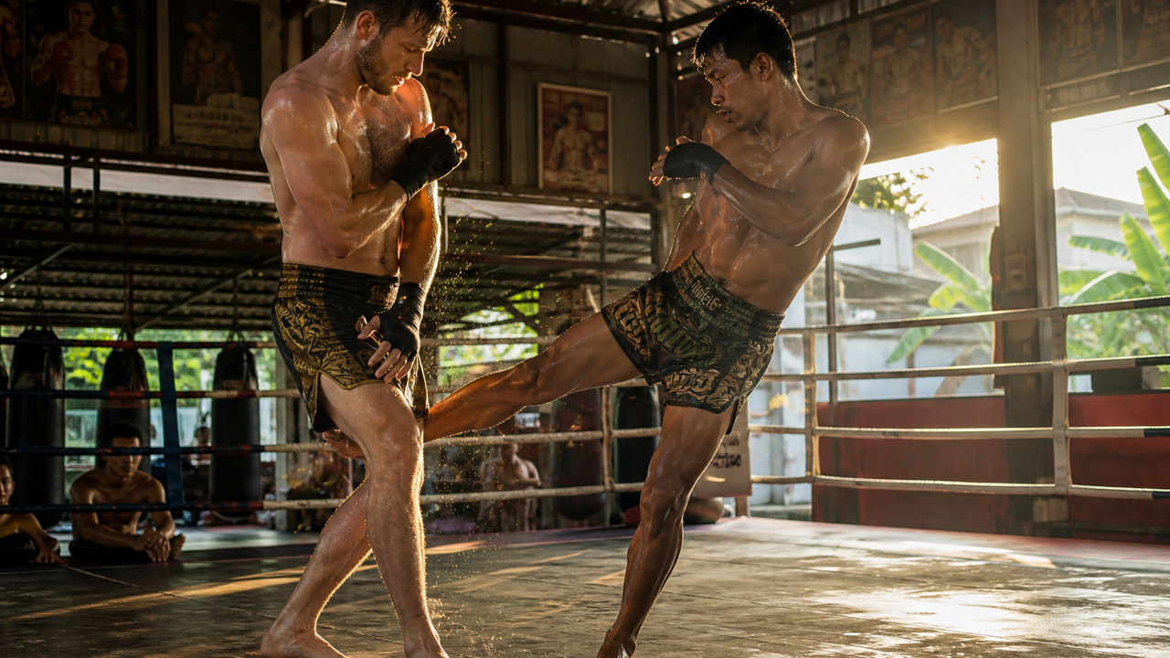 Karate black belt’s confidence collapses after grueling Muay Thai ...
