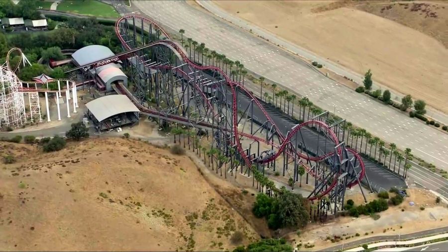 Magic Mountain's X2 linked to 2nd brain injury in a week