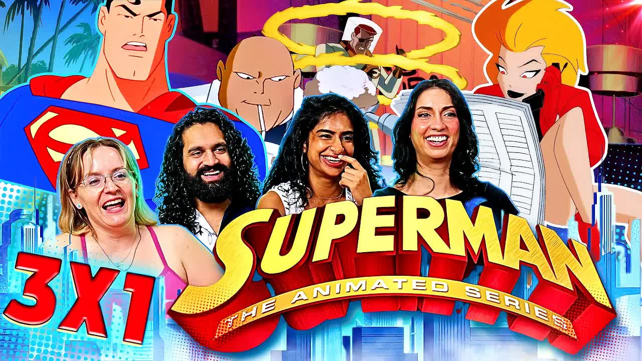 superman-the-animated-series-3x1-where-there-s-smoke-group-reaction
