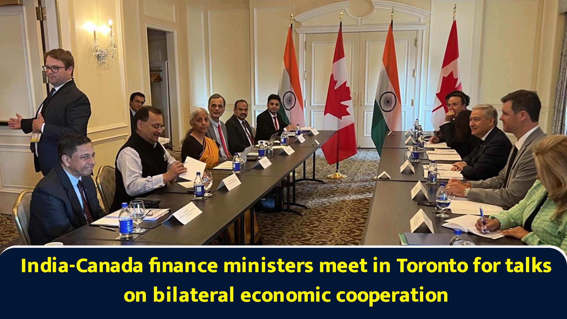 India-Canada finance ministers meet in Toronto for talks on bilateral ...