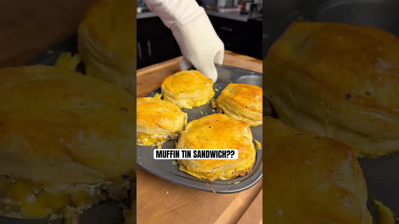 Steak & egg biscuit bombs — 4 ingredients!