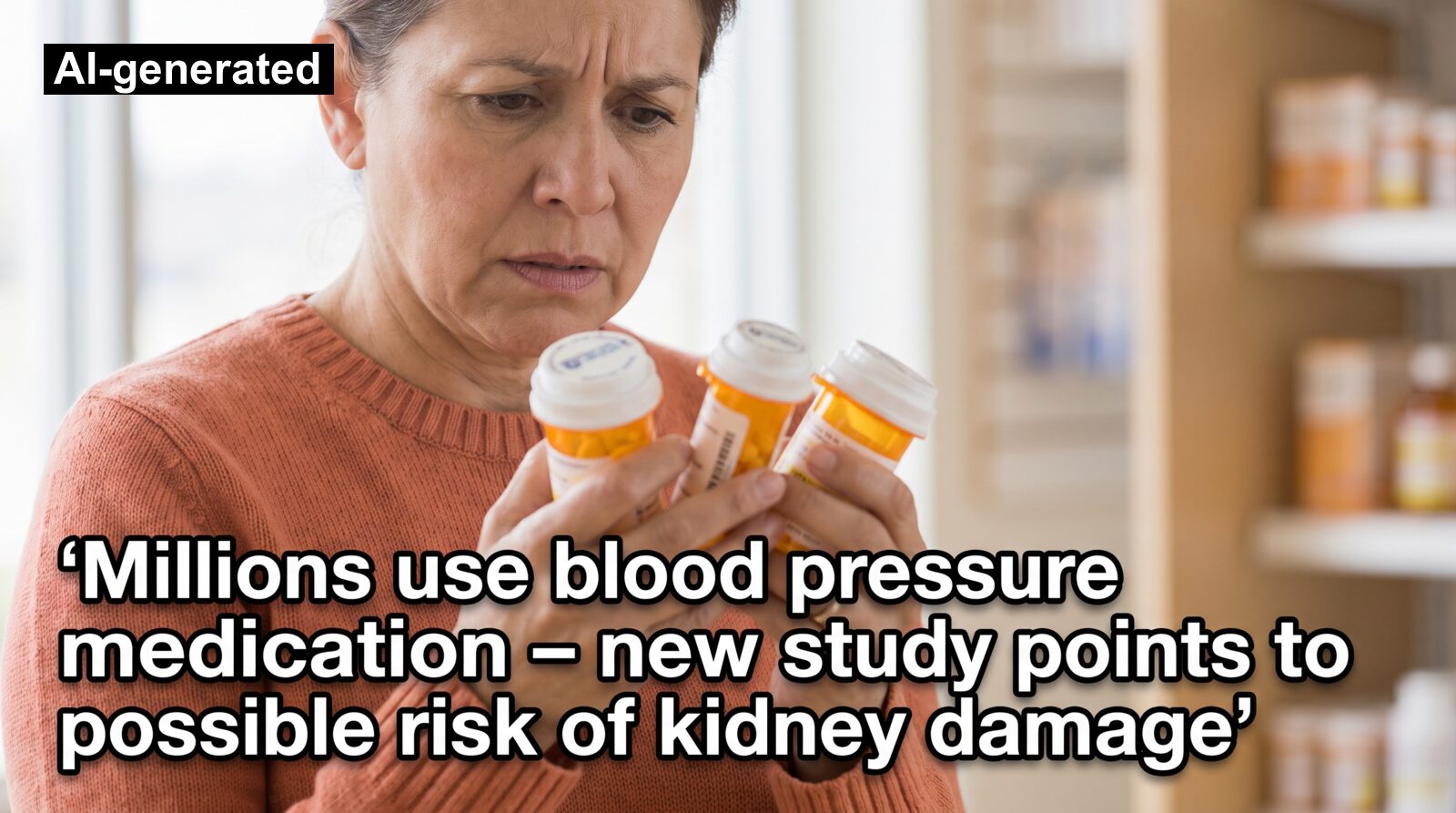 Millions use blood pressure medication – new study points to possible ...