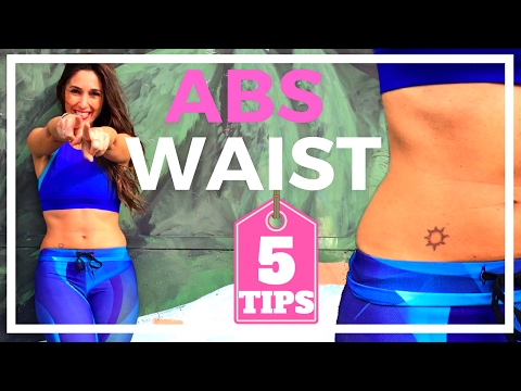 Get a flat stomach and slim waist in 30 days | Standing abs exercises