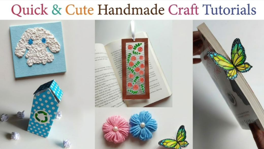 Quick & cute handmade craft tutorials