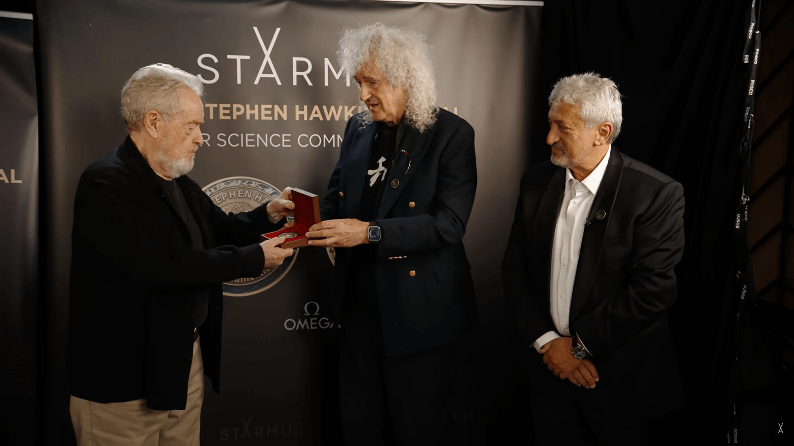 STARMUS Festival cofounders Sir Brian May and Garik Israelian presented ...