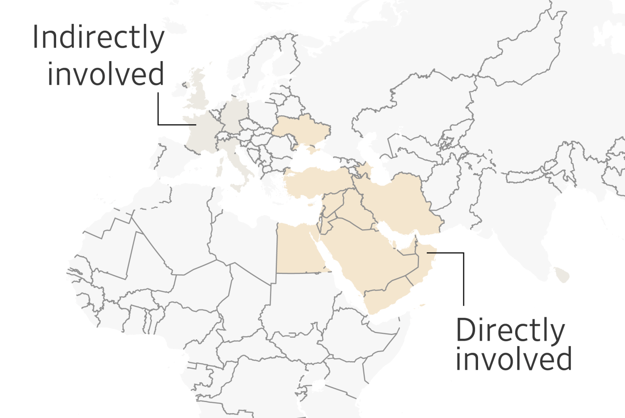 See how the world has changed since the start of the Iran war