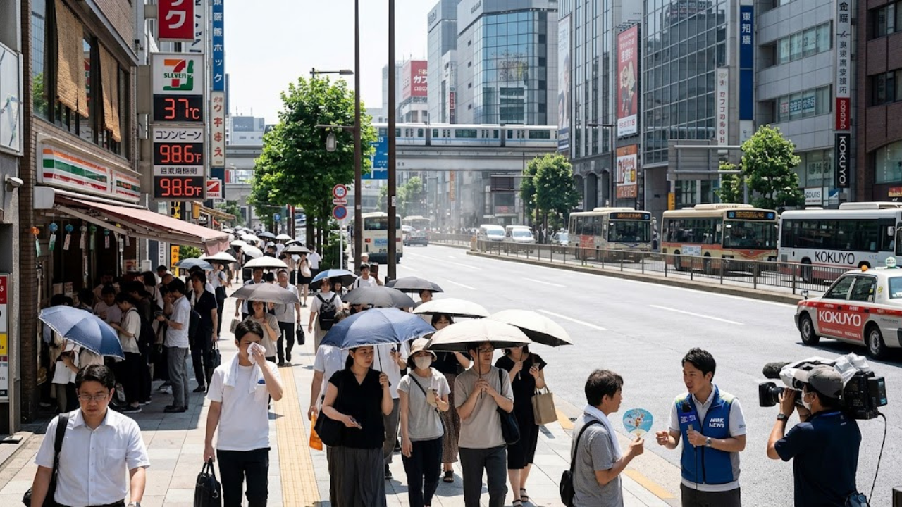 Japan’s 2050 forecast warns of extreme heat at 157 sites