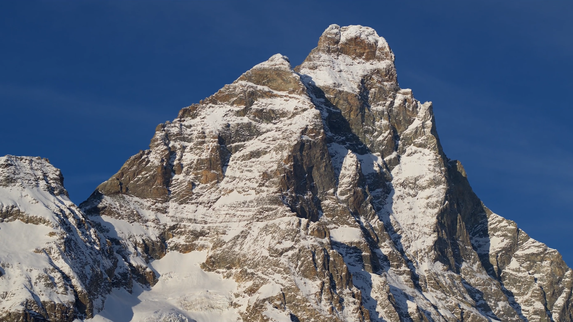 The Swiss Alps from above: spectacular mountain scenery captured by drone