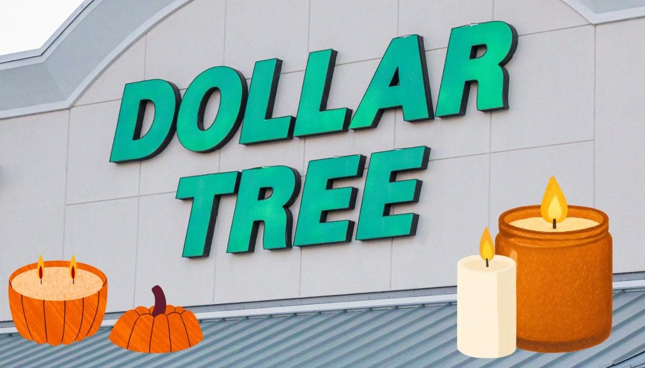Dollar Tree’s fall candles are giving major Anthropologie vibes—under $5!