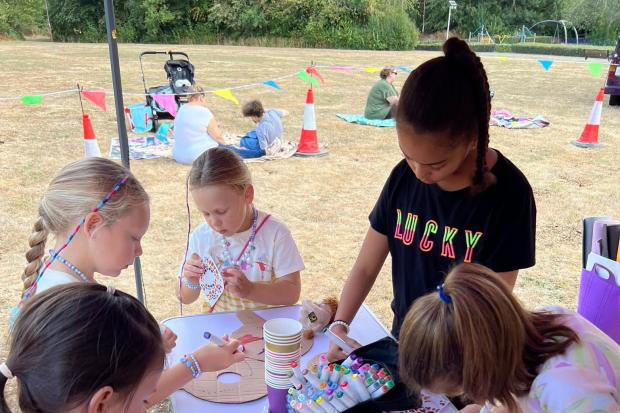Haydon Wick summer roadshow attracts more than 50 residents for family fun