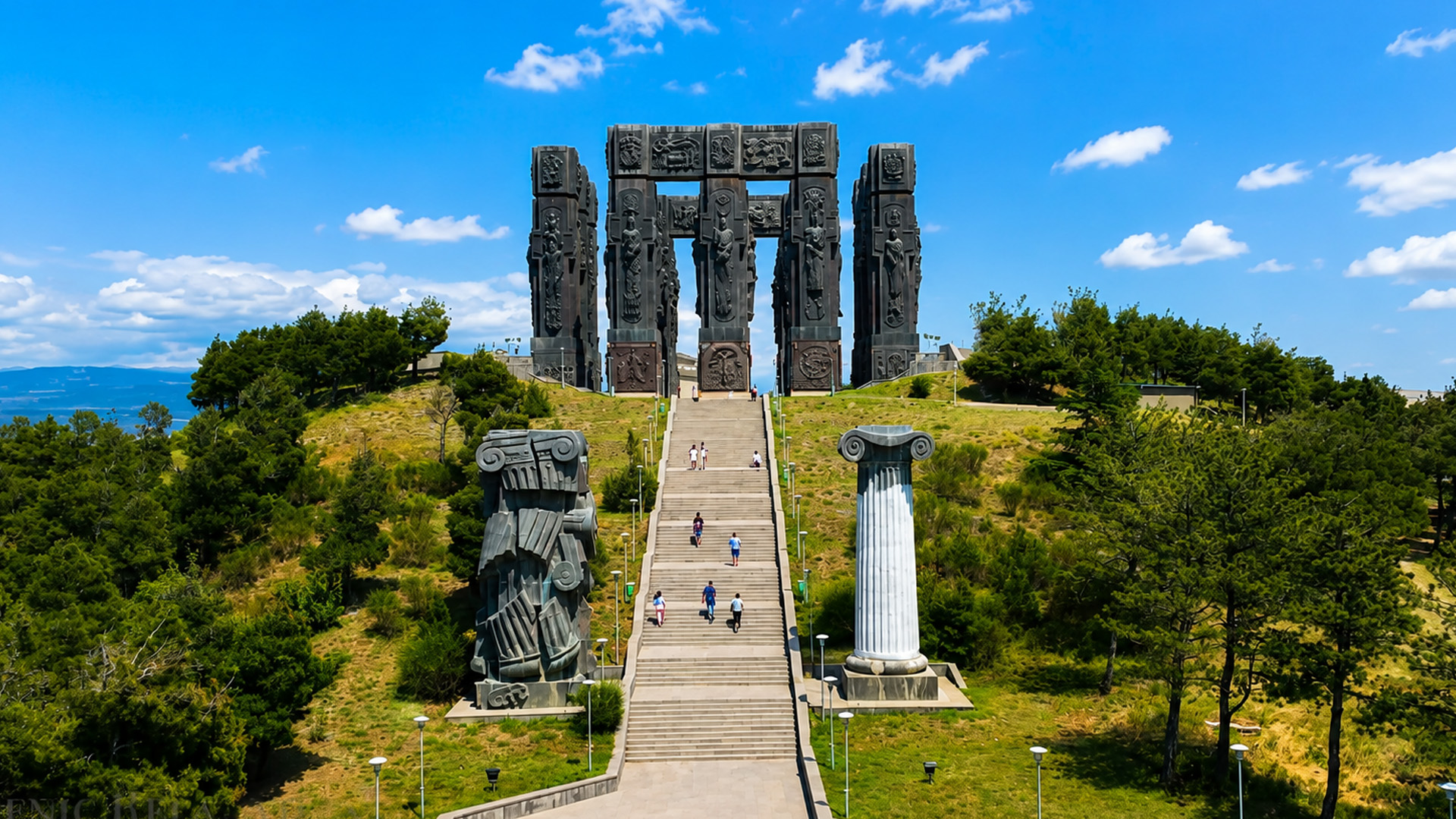 What story does this strange monument tell?