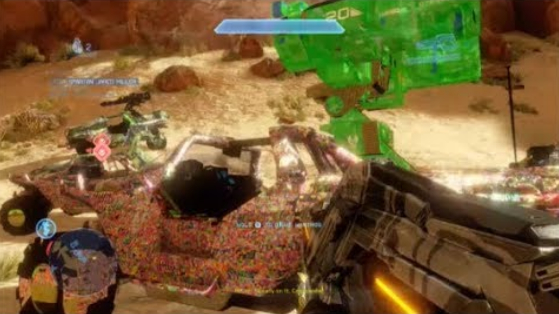 Halo 4 acid trip vision glitch is one strange discovery