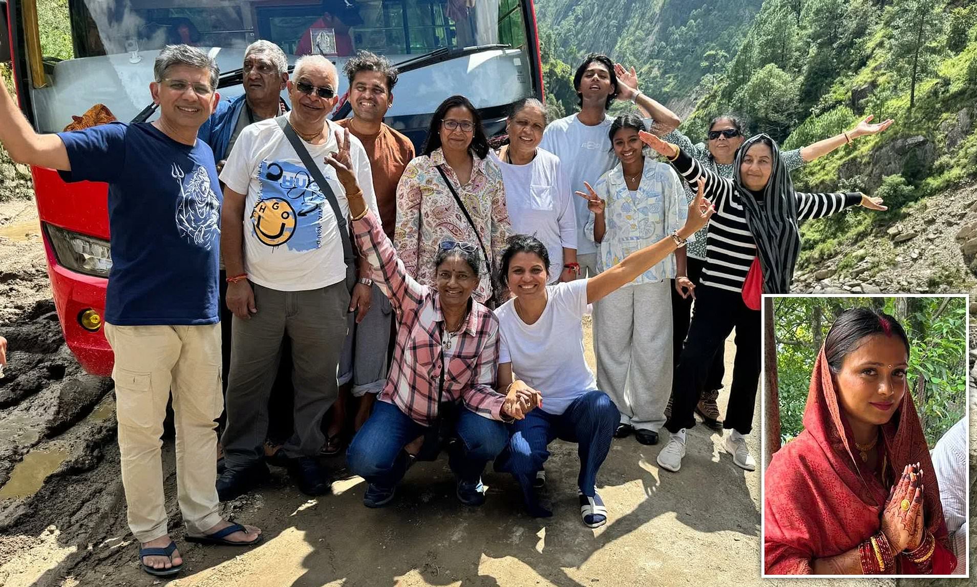 Missing millionaire family from Surrey pictured in Nepal just before ...