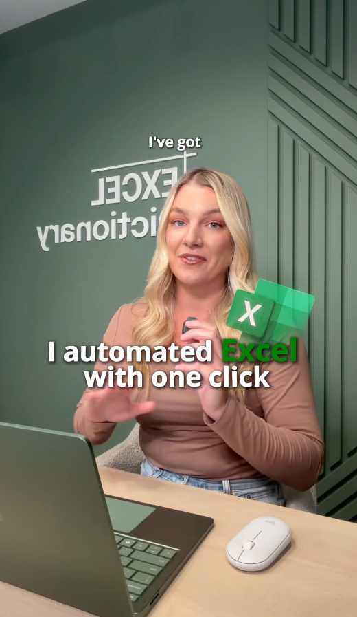 Automate Excel tasks without writing VBA code