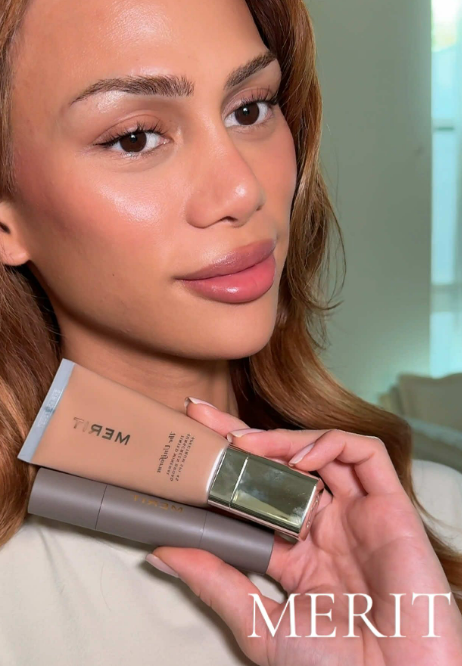 MERIT Beauty everyday makeup routine and experiment