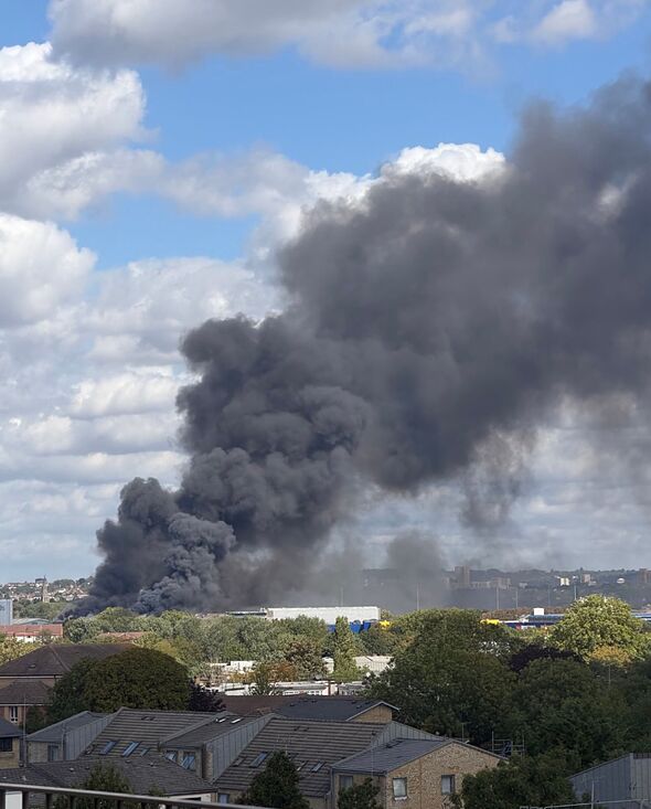 Wembley fire: 125 firefighters rush to blaze in Neasden near IKEA