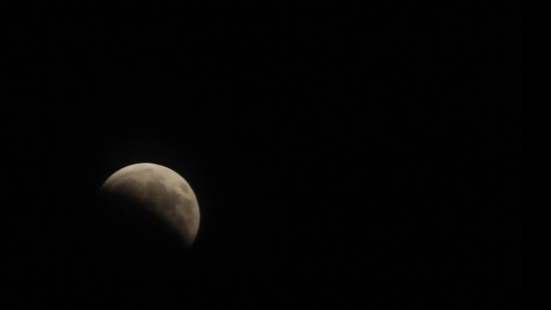 Video captures lunar eclipse in Tampa Bay