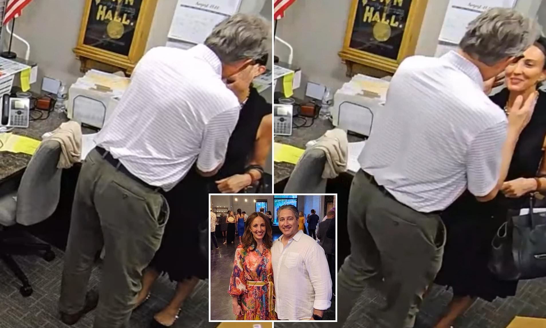 Married lawmaker shares video of her kissing mayor, says it wasn't romantic... what do you think?