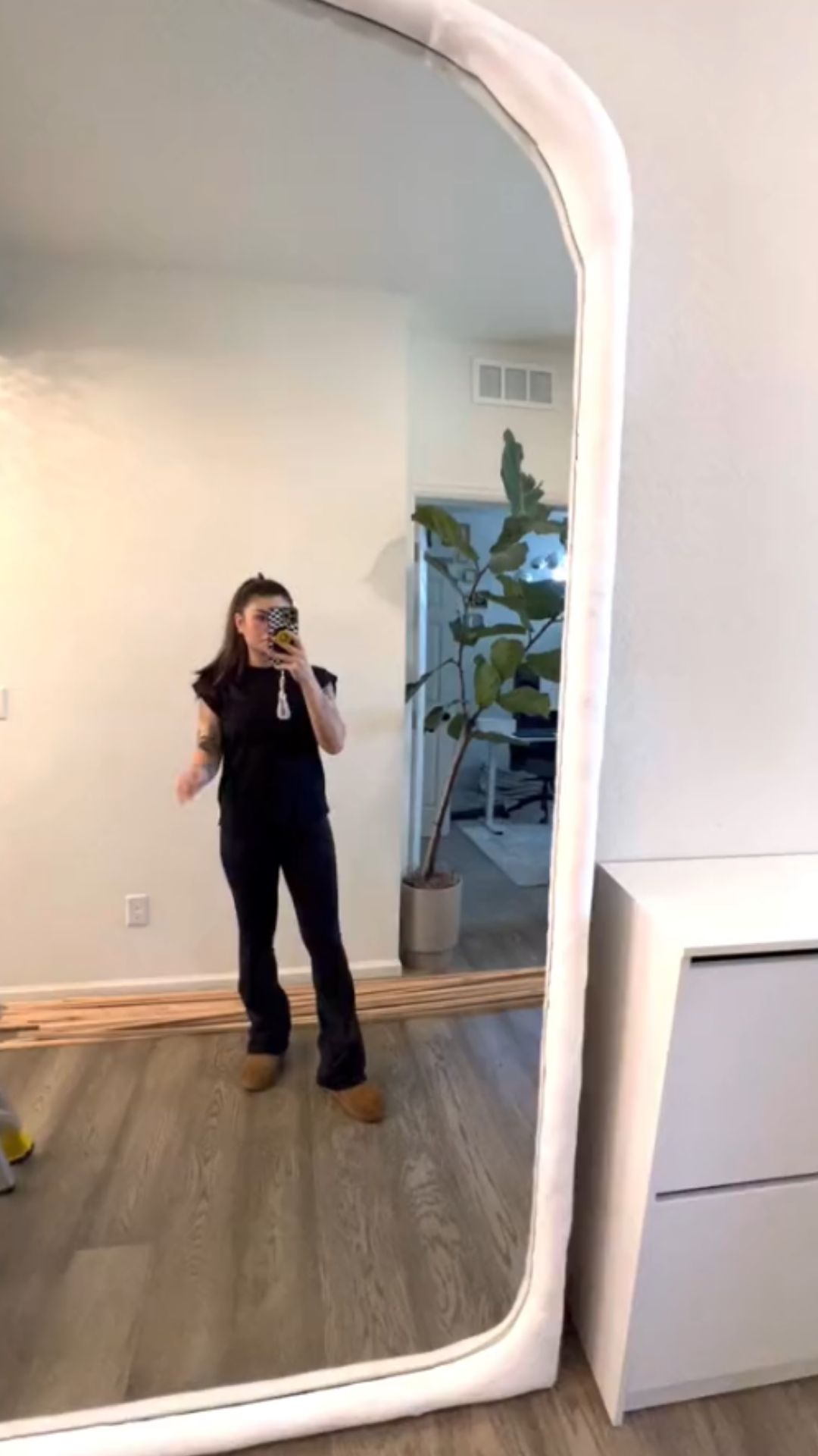 DIY wood wall project for a beautiful entryway