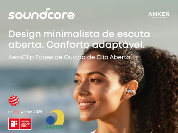 Soundcore AeroClip: fone open ear está no menor preço do ano nas 4 cores