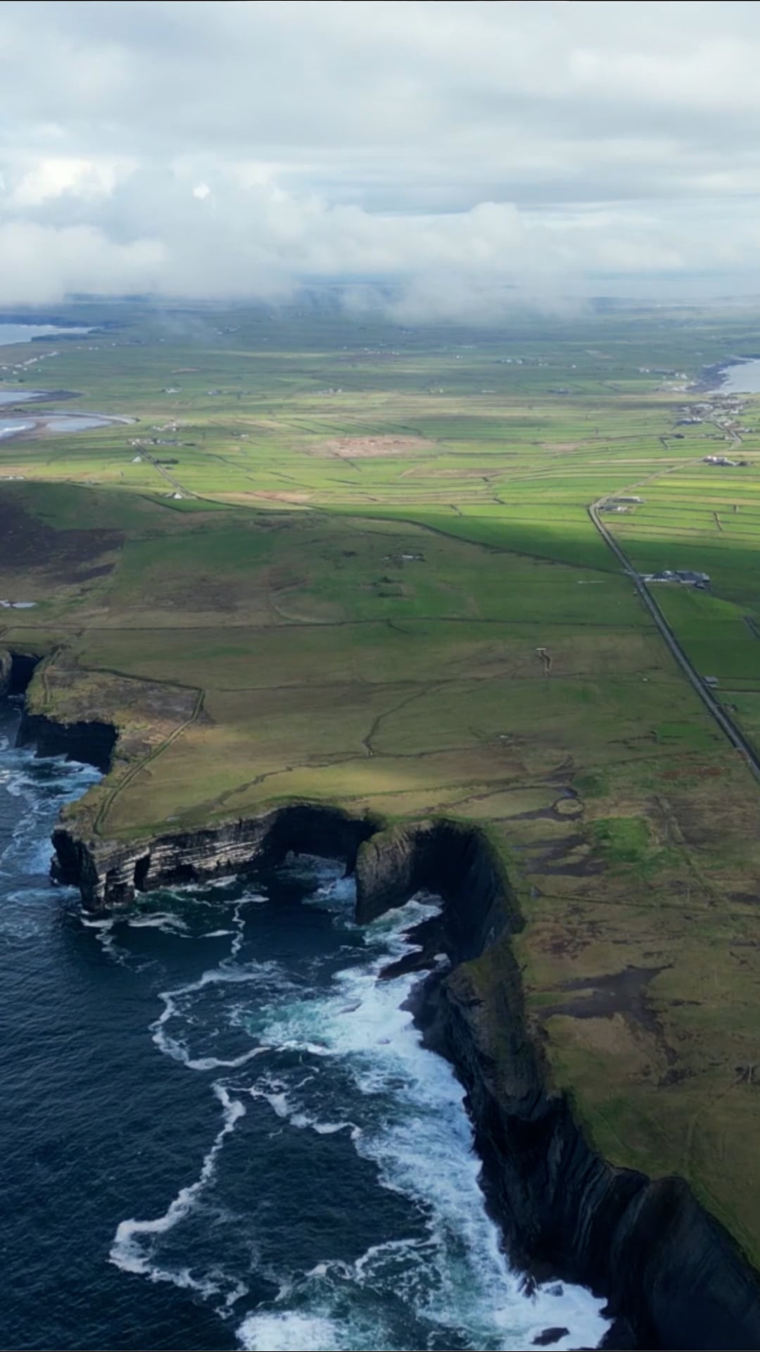 Ireland's Loop Head: Drone views of spectacular cliffs on the Wild ...