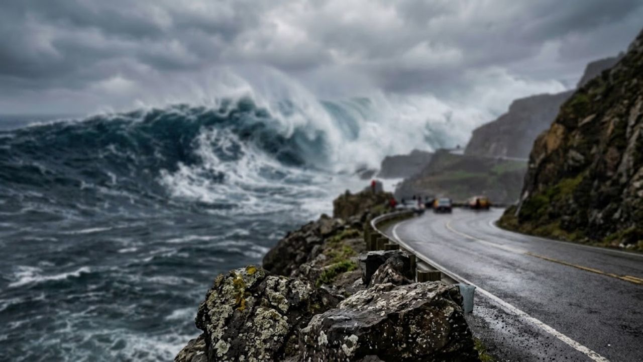 Potential for mega-tsunami threat to nearly double by 2100