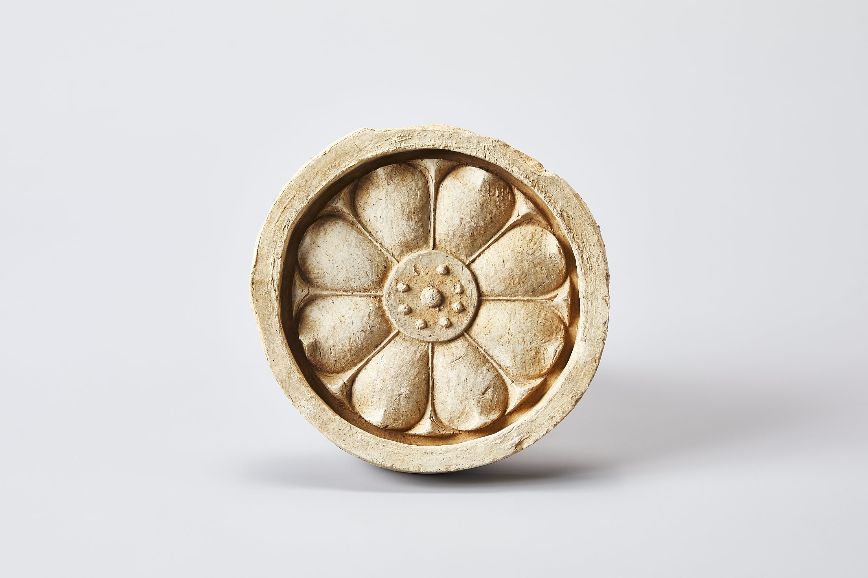 Baekje's lotus-patterned roof tiles reflect elegant artistry