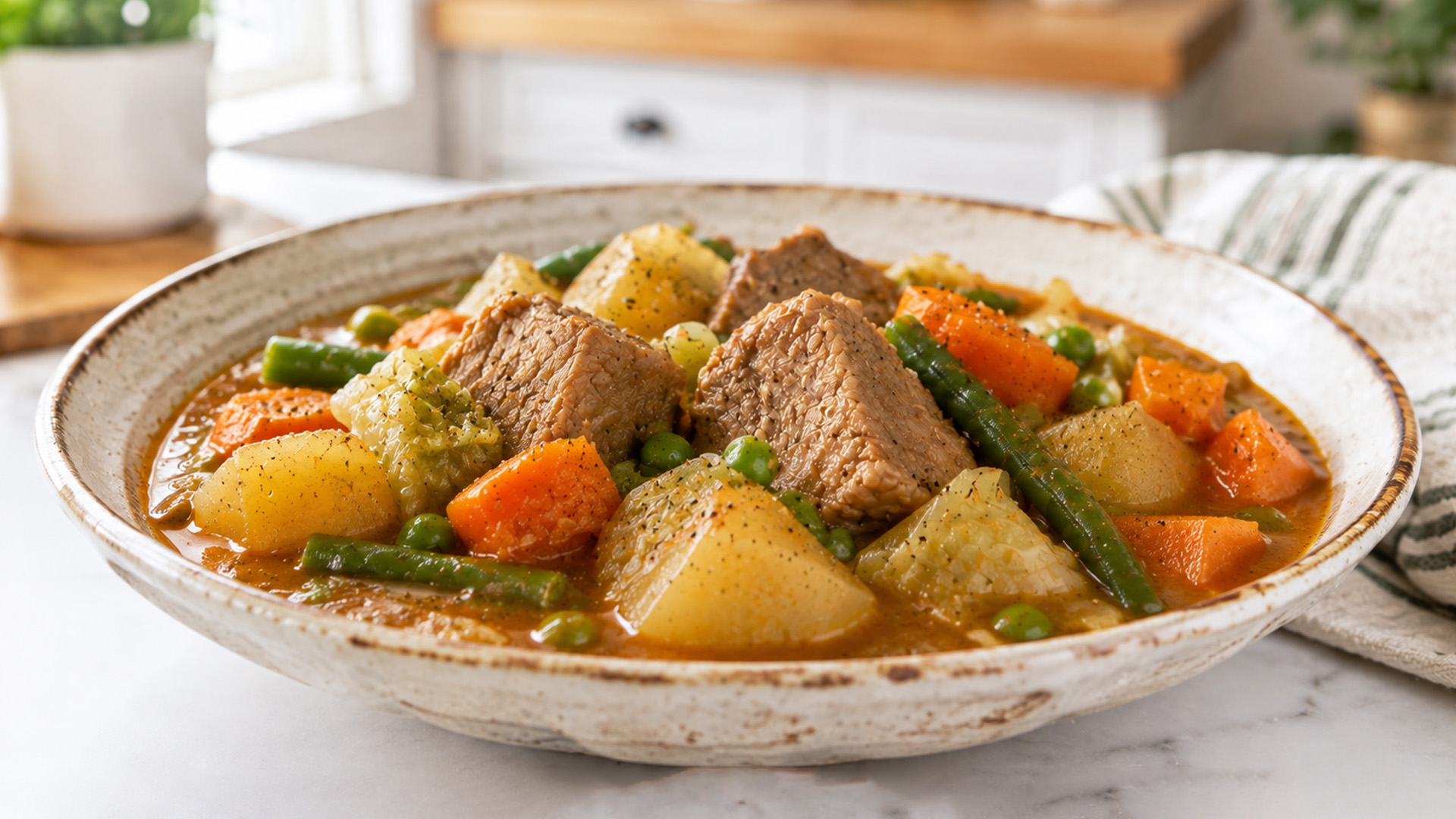Saba bananas add sweetness to this pork stew