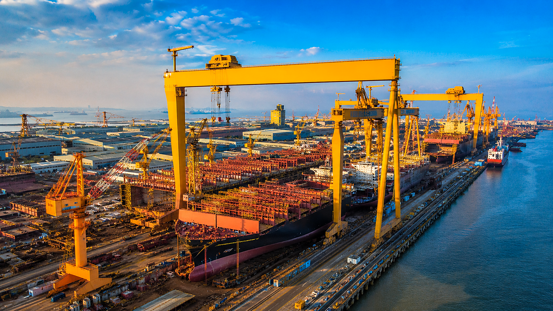 Inside Jiangnan Shipyard, the Chinese industrial giant building ...