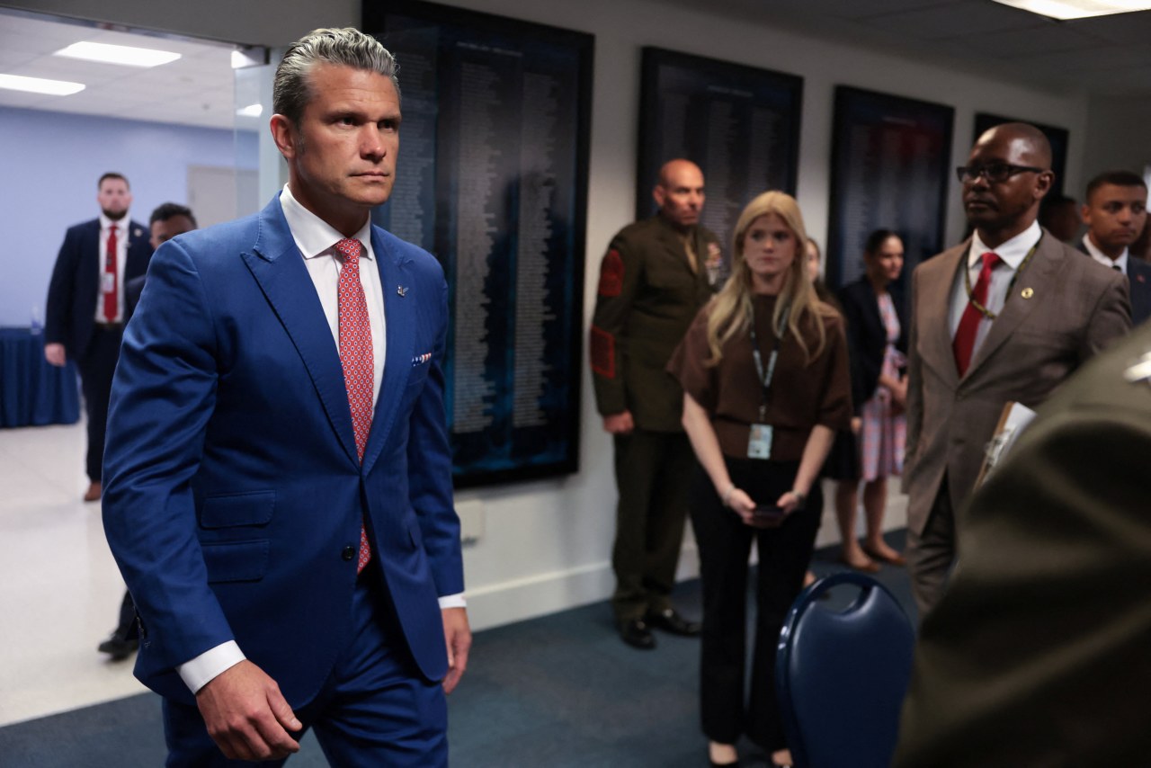 Hegseth weighs summoning top military leaders to Quantico for second time