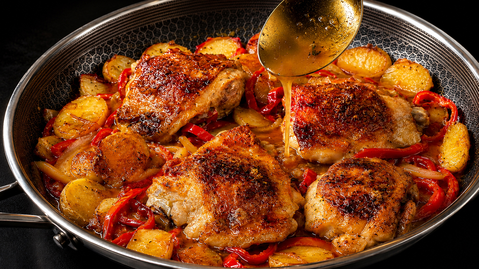 Have you ever eaten chicken and potatoes like this? A simple and very ...