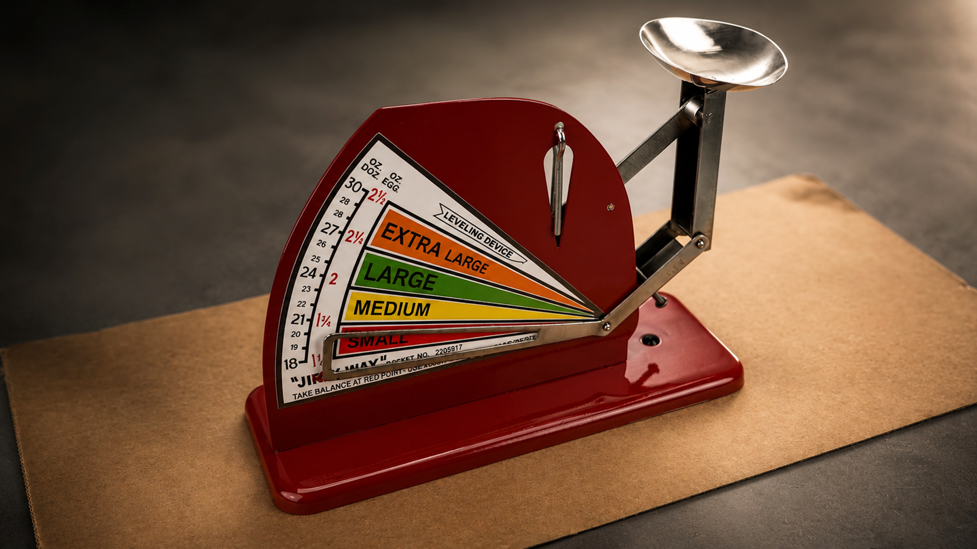 I transformed a 1940 egg scale 🐣