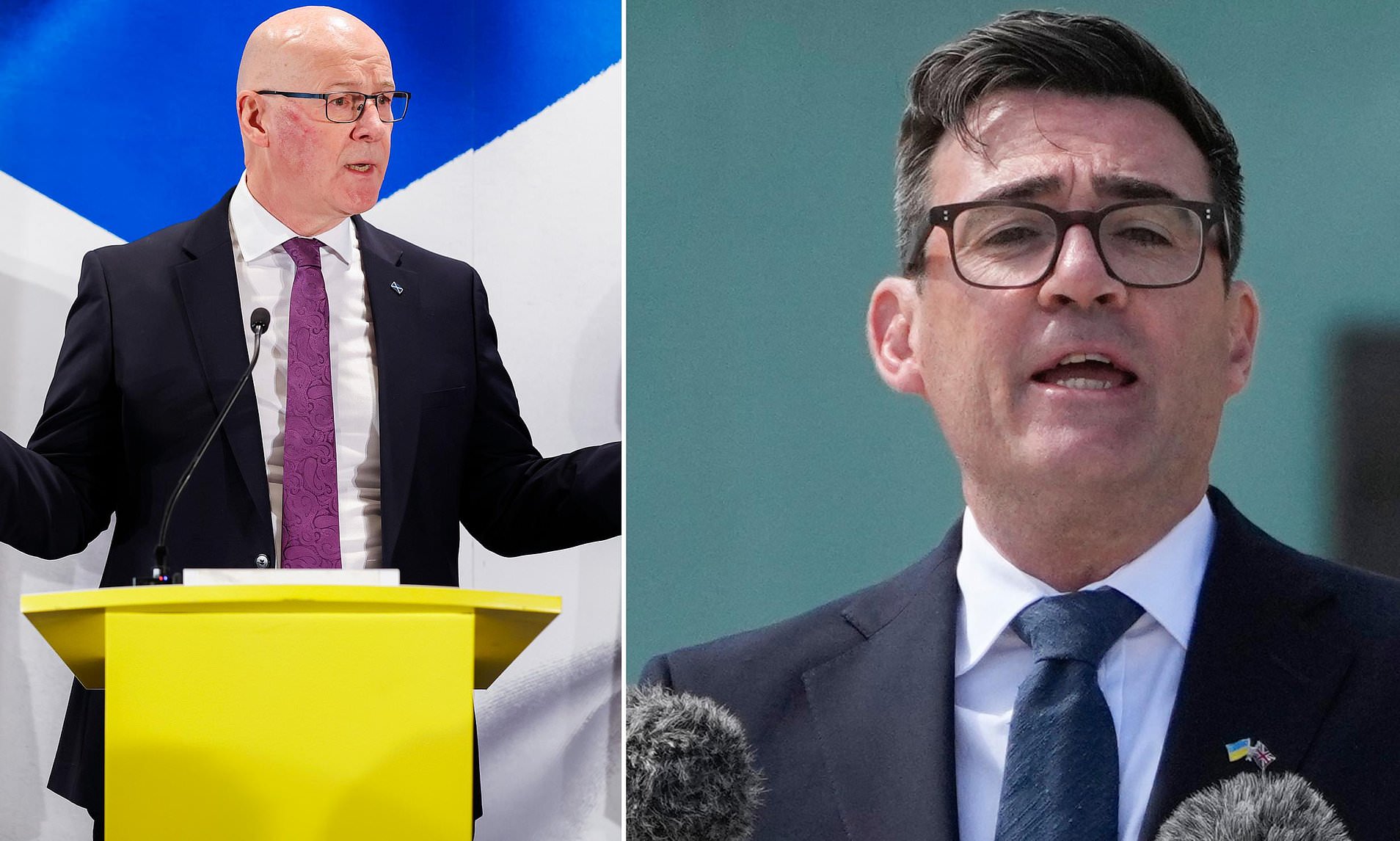 Andy Burnham slaps down John Swinney's latest independence referendum plan